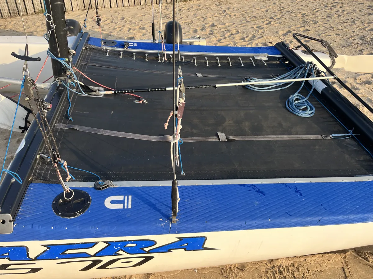 Polyester Open zeilboot Nacra 570 mk1