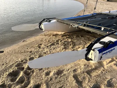 Polyester Open zeilboot Nacra 570 mk1 Foto 5