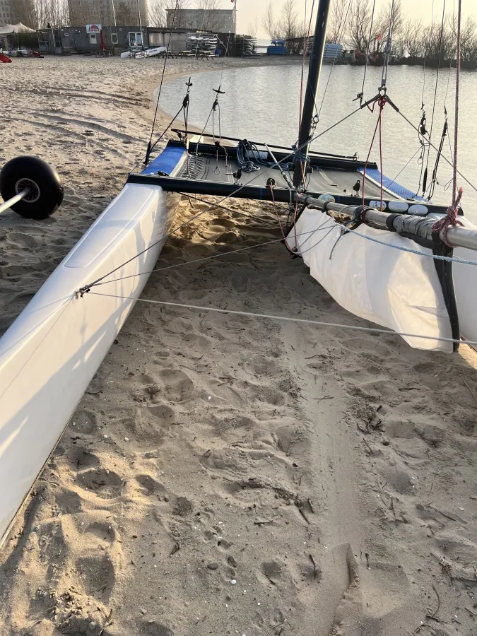 Polyester Open zeilboot Nacra 570 mk1