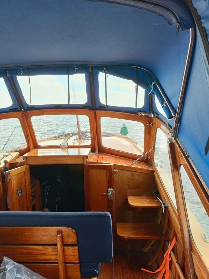 Holz Motorboot Storebro Solo Ruff 25