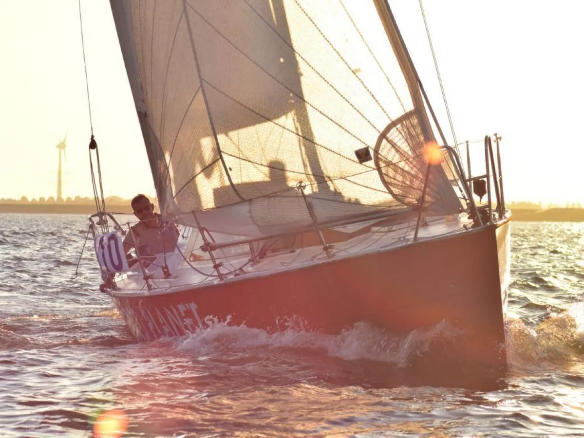 Hout Zeilboot Waarschip 28 LD