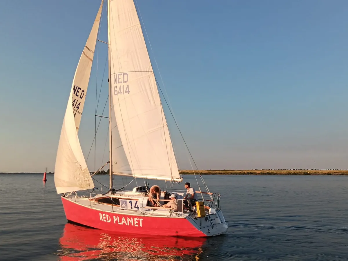 Hout Zeilboot Waarschip 28 LD