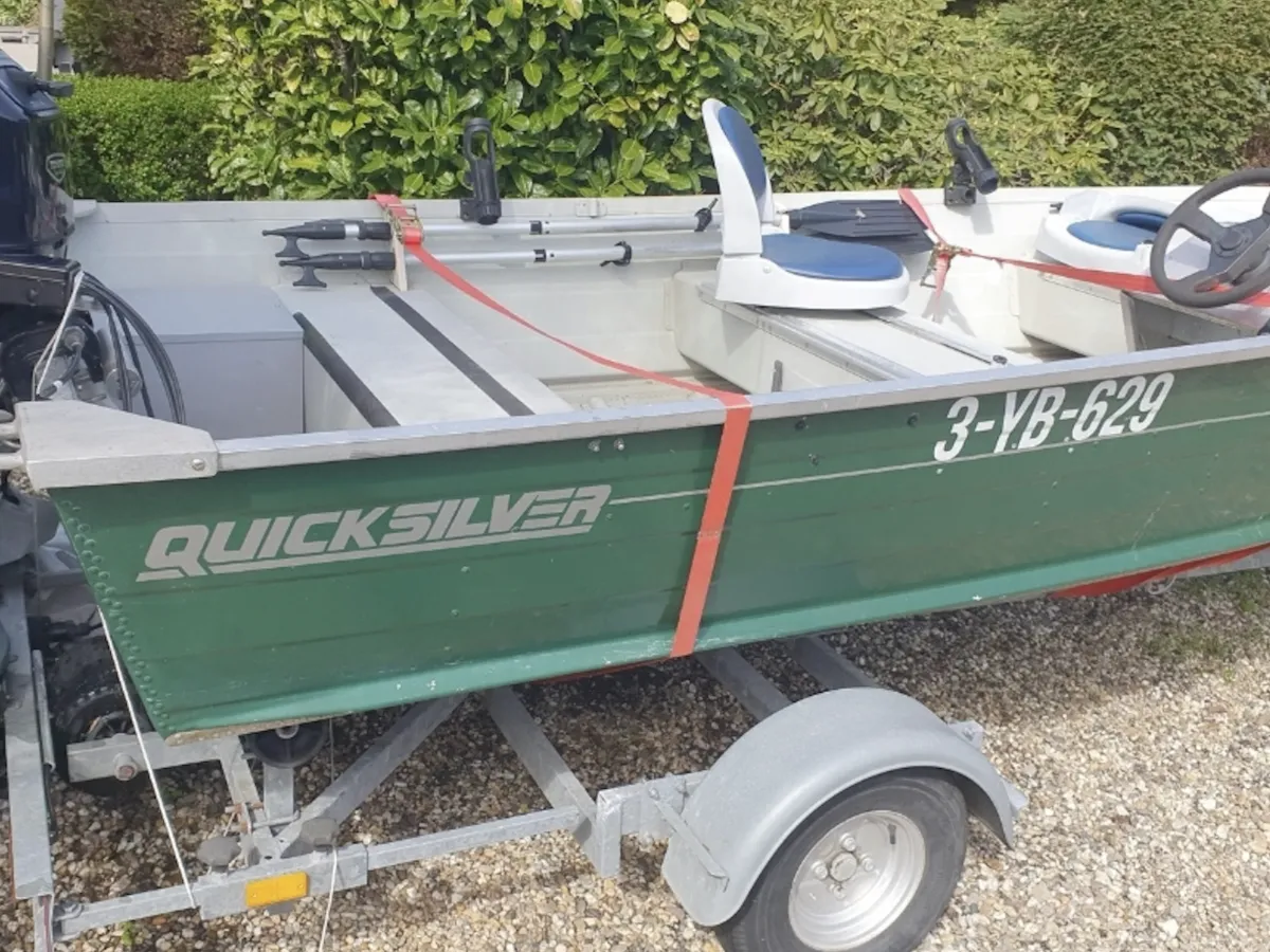 Aluminum Open motorboot Quicksilver 450sf
