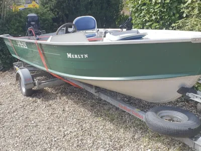 Aluminum Open motorboot Quicksilver 450sf Foto 1