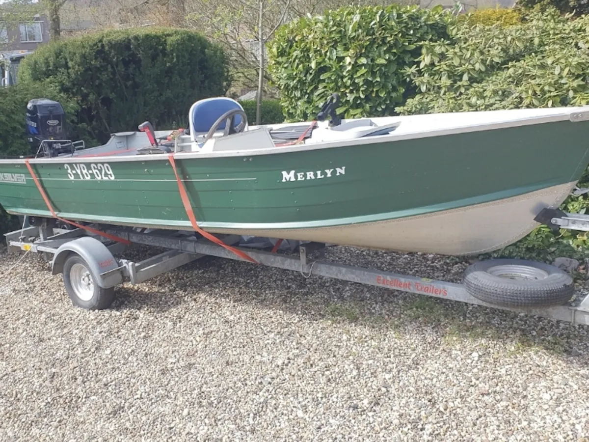 Aluminum Open motorboot Quicksilver 450sf