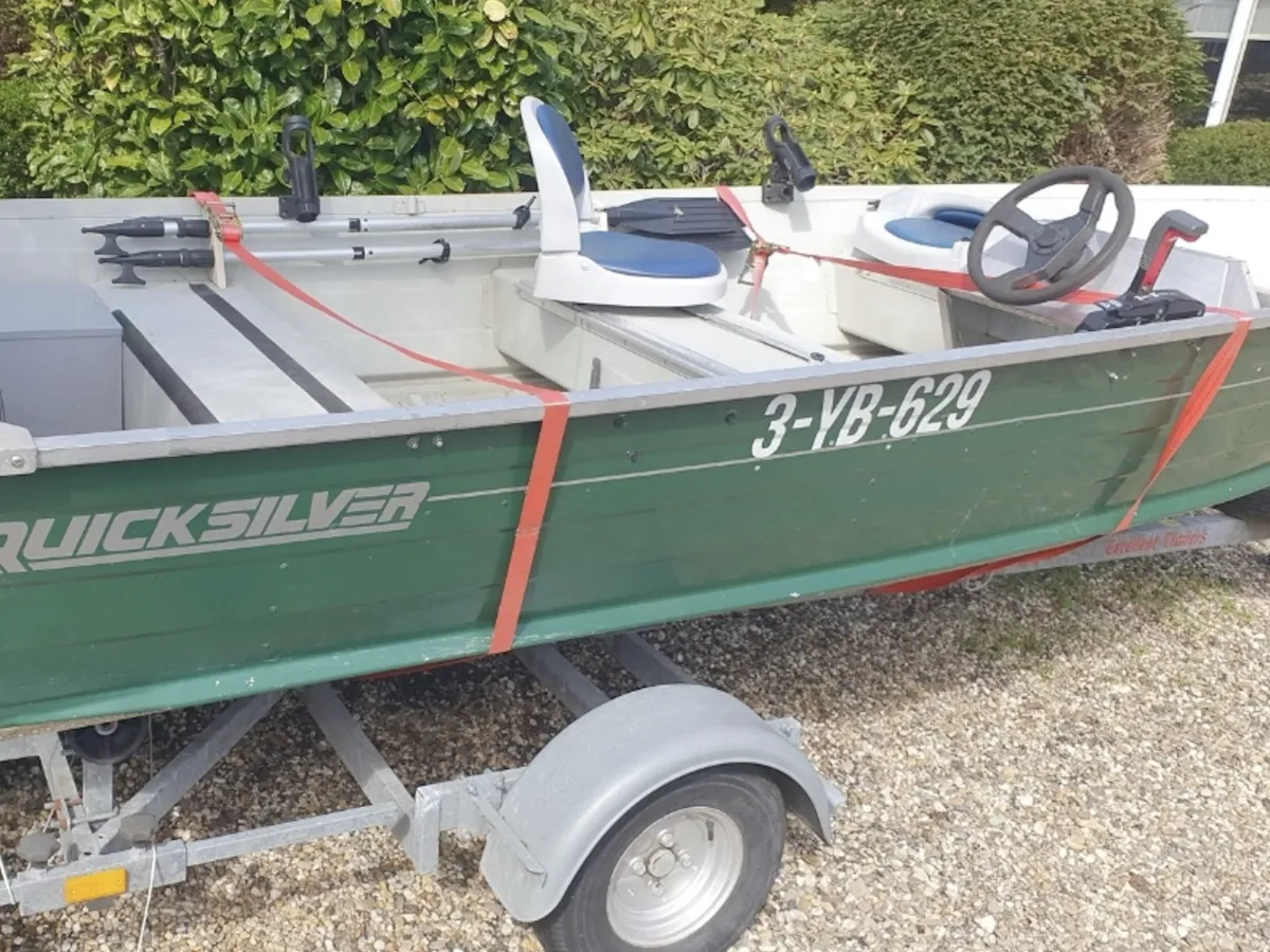 Aluminum Open motorboot Quicksilver 450sf