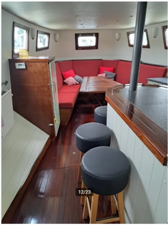 Steel Houseboat Motorboot 1500