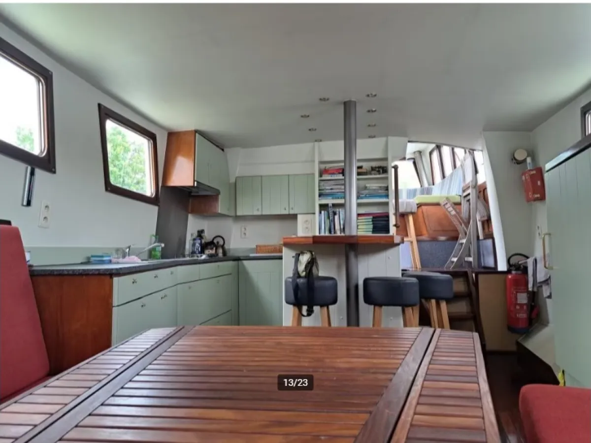 Steel Houseboat Motorboot 1500