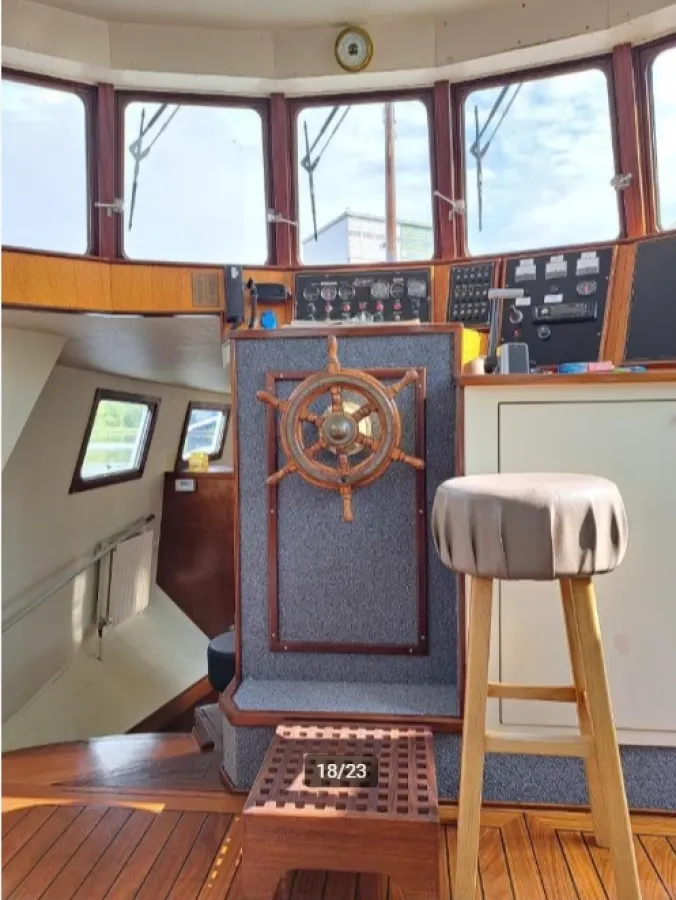 Steel Houseboat Motorboot 1500