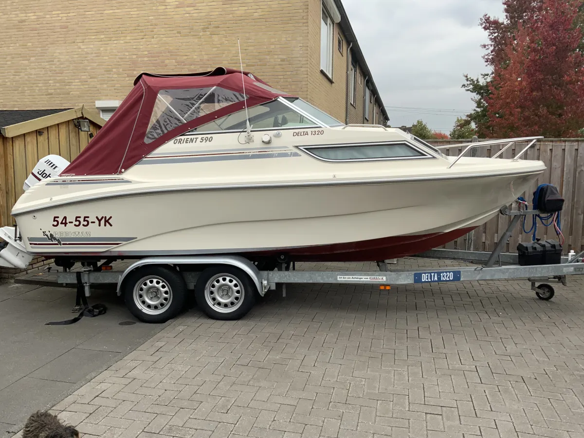Polyester Motorboot Beekman Orient de luxe 590