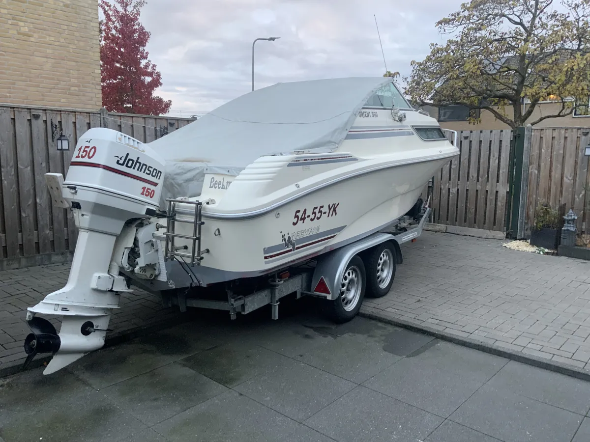 Polyester Motorboot Beekman Orient de luxe 590