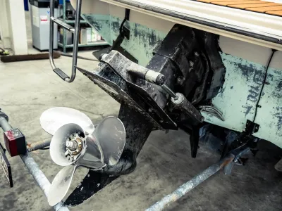 Polyester Motorboot Sea Ray 200 Signature Foto 11