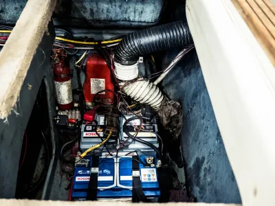 Polyester Motorboot Sea Ray 200 Signature Foto 47