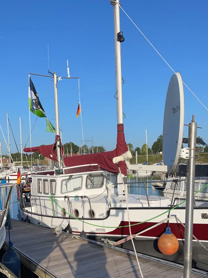 Steel Motorboat Motorsailor 1100