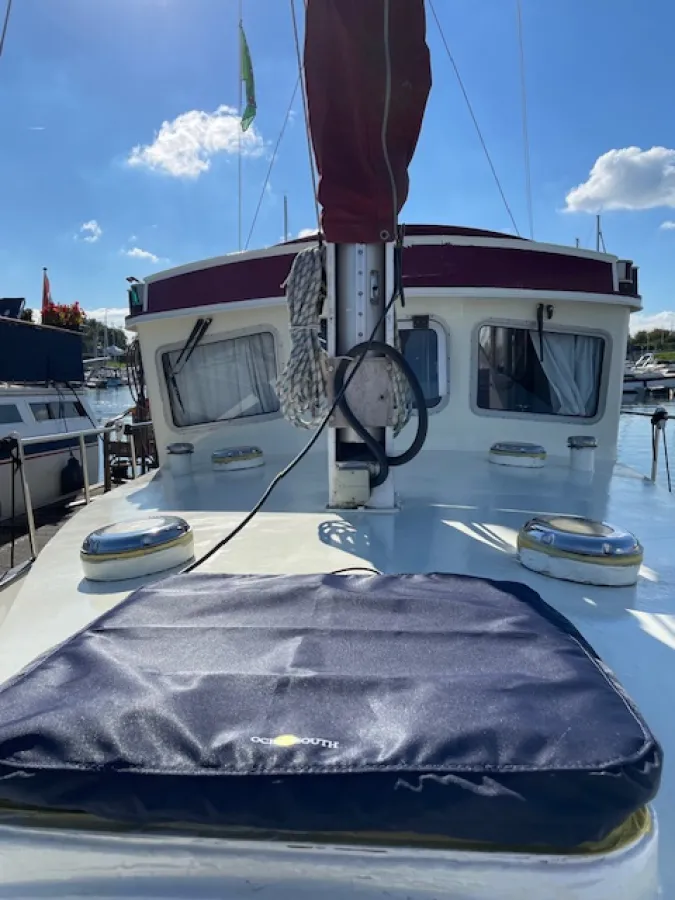 Steel Motorboat Motorsailor 1100