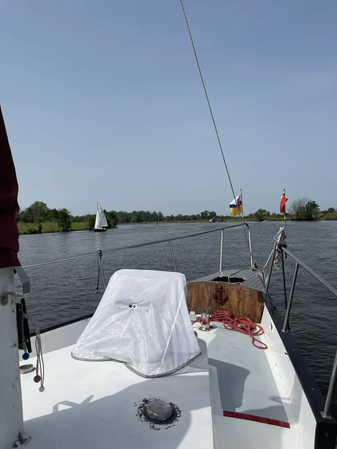Steel Motorboat Motorsailor 1100