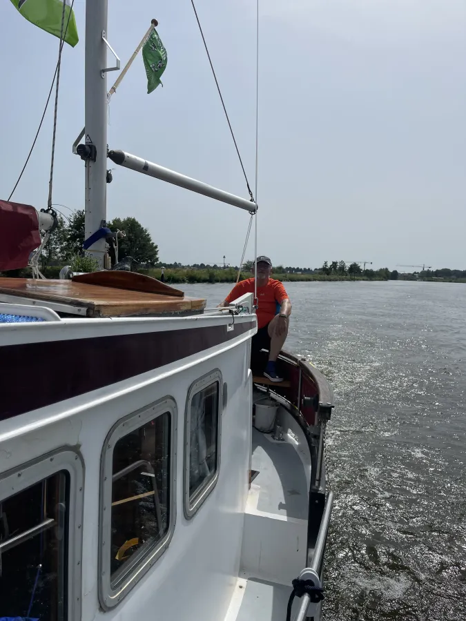 Steel Motorboat Motorsailor 1100
