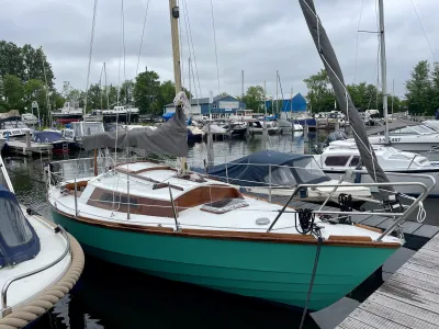 Hout Zeilboot Waarschip 725 Foto 1