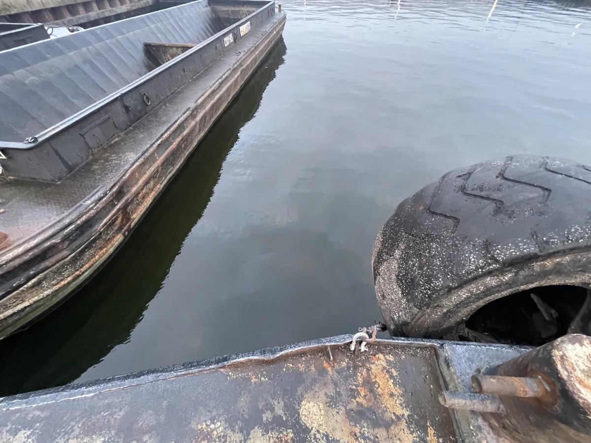 Stahl Arbeitsboot Barge SB520