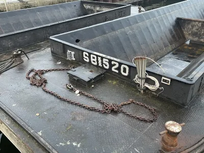 Stahl Arbeitsboot Barge SB520 Foto 9