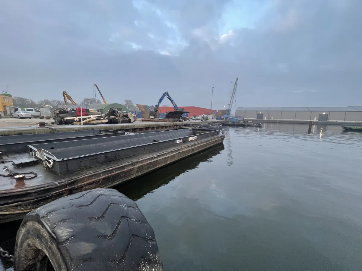 Stahl Arbeitsboot Barge SB520