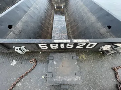 Stahl Arbeitsboot Barge SB520 Foto 12