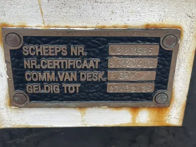 Stahl Arbeitsboot Barge SB520 Foto 26
