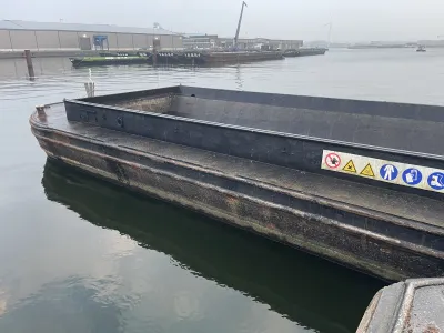 Stahl Arbeitsboot Barge SB520 Foto 21