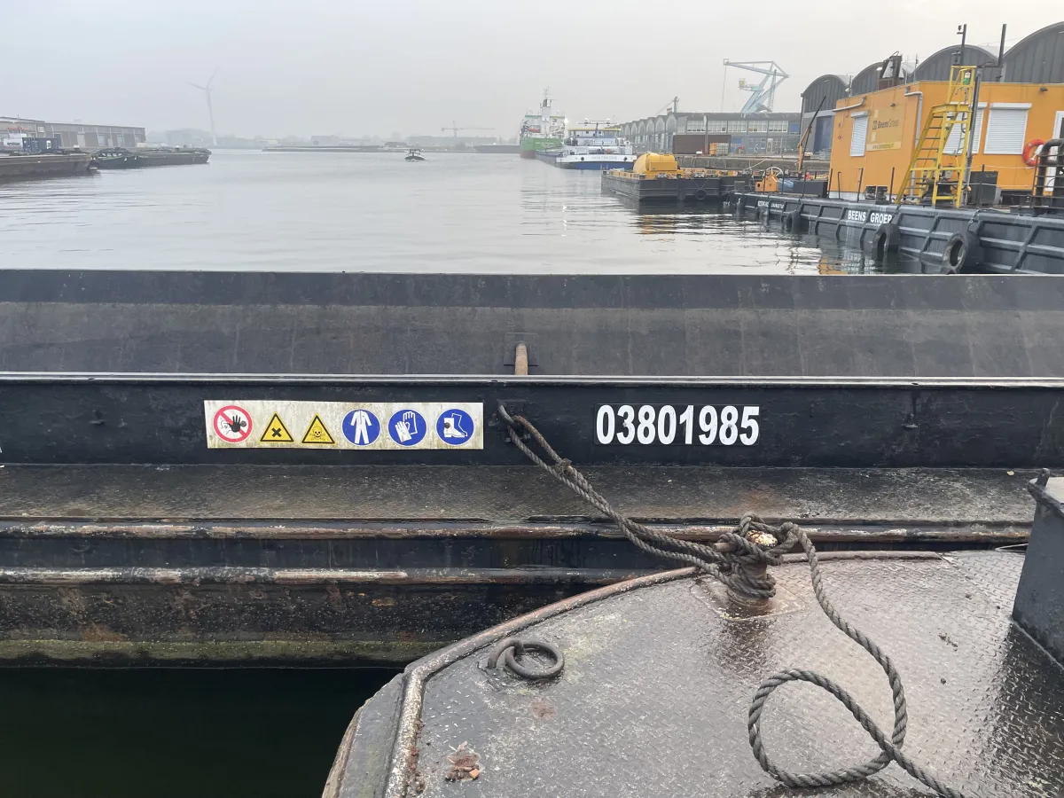 Stahl Arbeitsboot Barge SB520