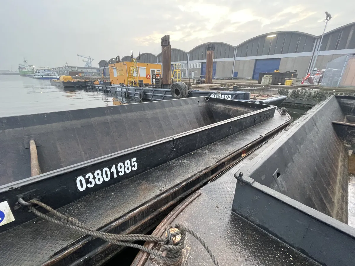 Stahl Arbeitsboot Barge SB520