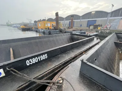 Stahl Arbeitsboot Barge SB520 Foto 23
