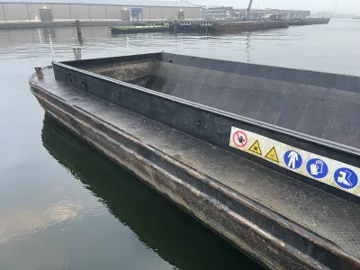 Stahl Arbeitsboot Barge SB520 Foto 24