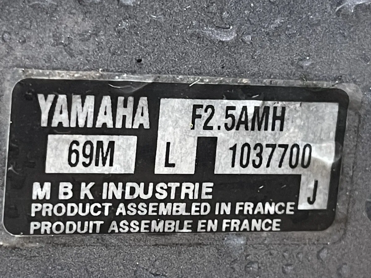  Außenbordmotor Yamaha buitenboordmotor
