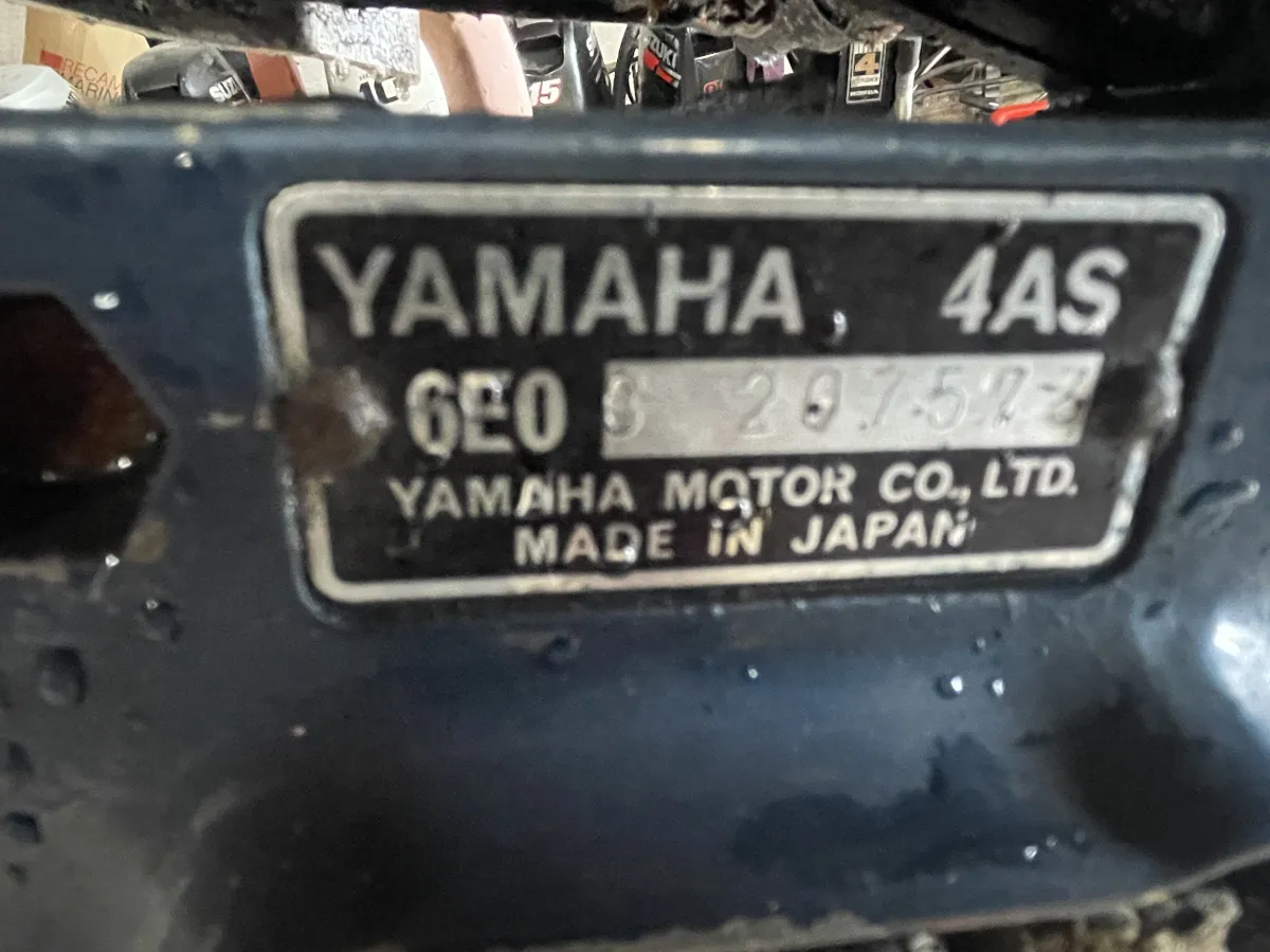  outboard motor Yamaha 4AS