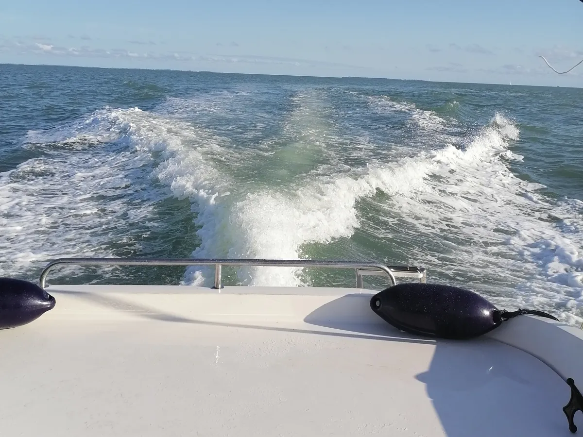Polyester Motorboat Quicksilver 650 Cruiser