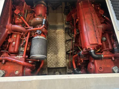 Polyester Motorboot Azimut 40 Foto 27