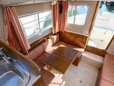Polyester Bateau à moteur Jeanneau Eau Vive Photo 3