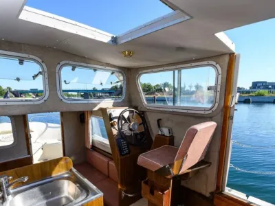 Polyester Bateau à moteur Jeanneau Eau Vive Photo 1