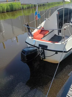 Polyester Bateau à moteur Marine Cox 750 Photo 3