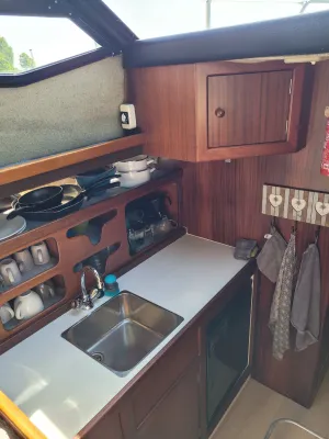 Polyester Bateau à moteur Sealine 305 fly Photo 10