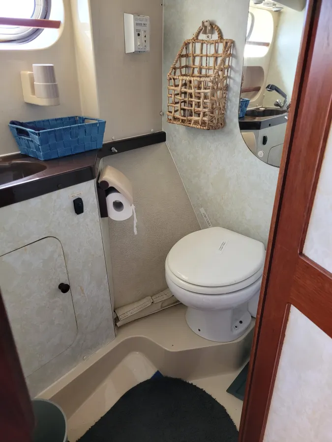Polyester Bateau à moteur Sealine 305 fly