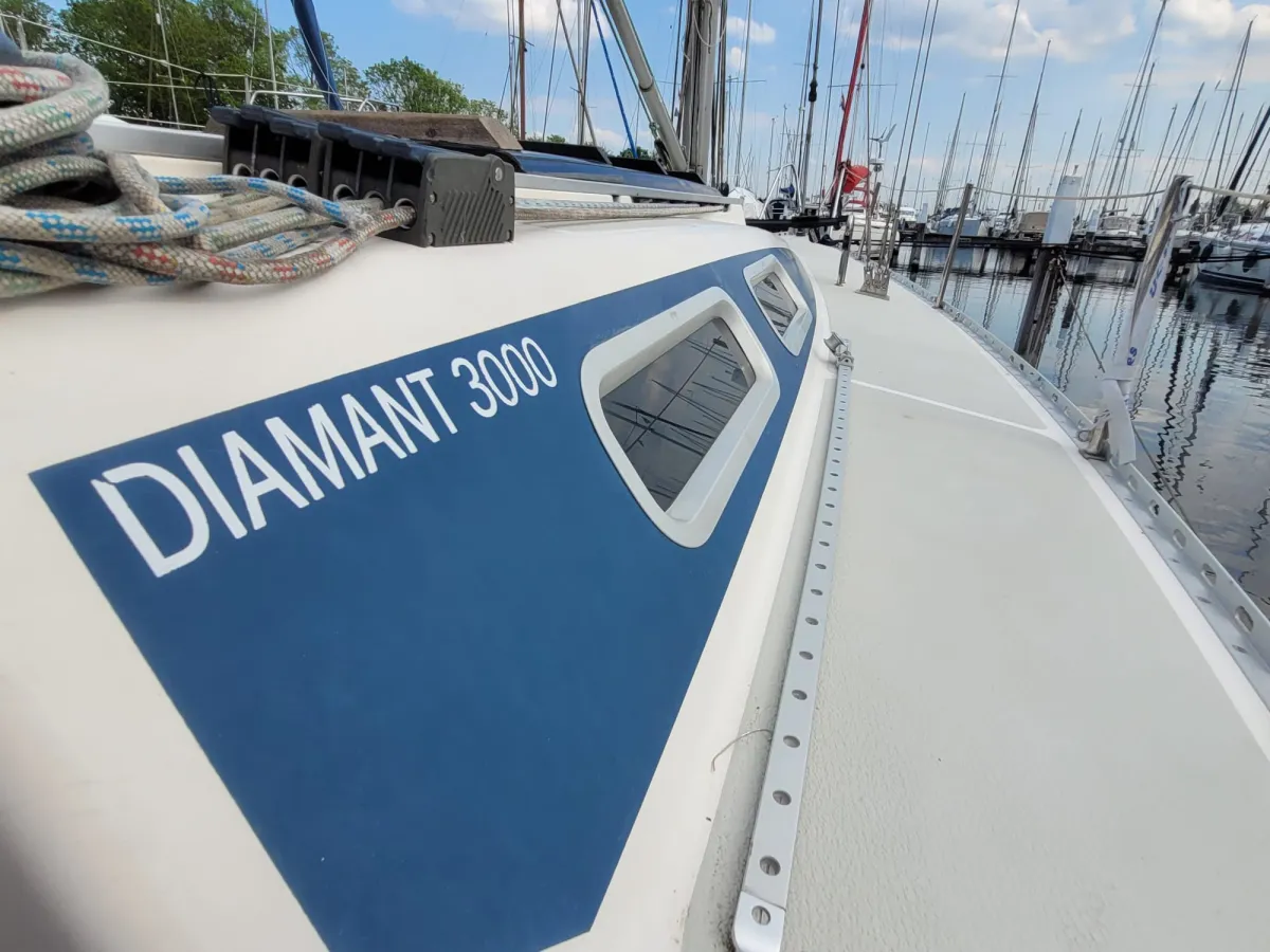 Polyester Segelboot Diamant 3000