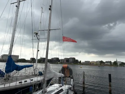Polyester Segelboot Helmsman 31 Foto 11