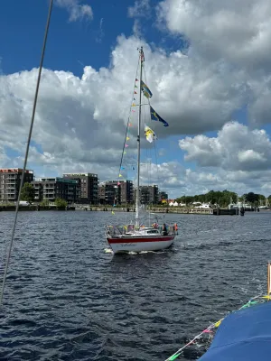 Polyester Segelboot Helmsman 31 Foto 12