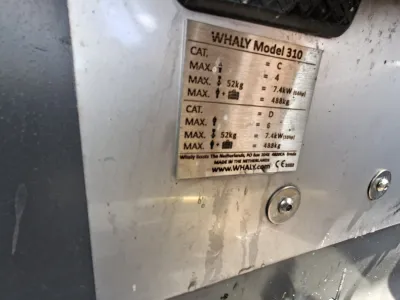 Anderes Material Offenes Motorboot Whaly 310 Foto 8