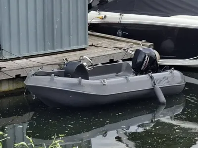 Anderes Material Offenes Motorboot Whaly 310 Foto 4