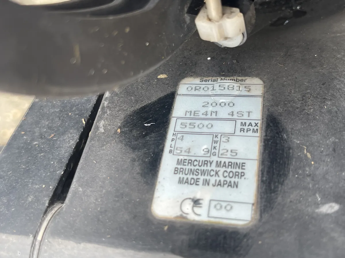 Polyester Open motorboot With 475