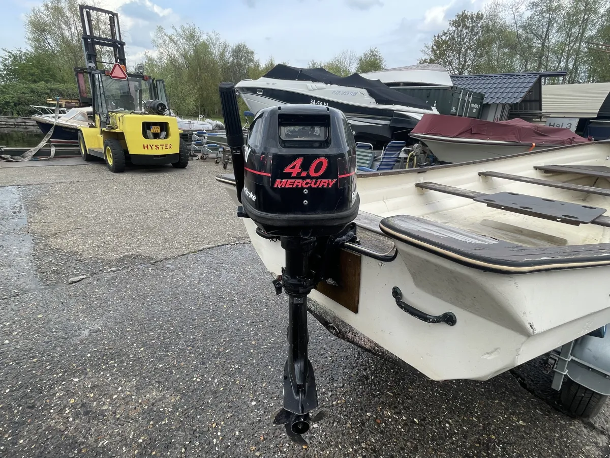 Polyester Open motorboot With 475
