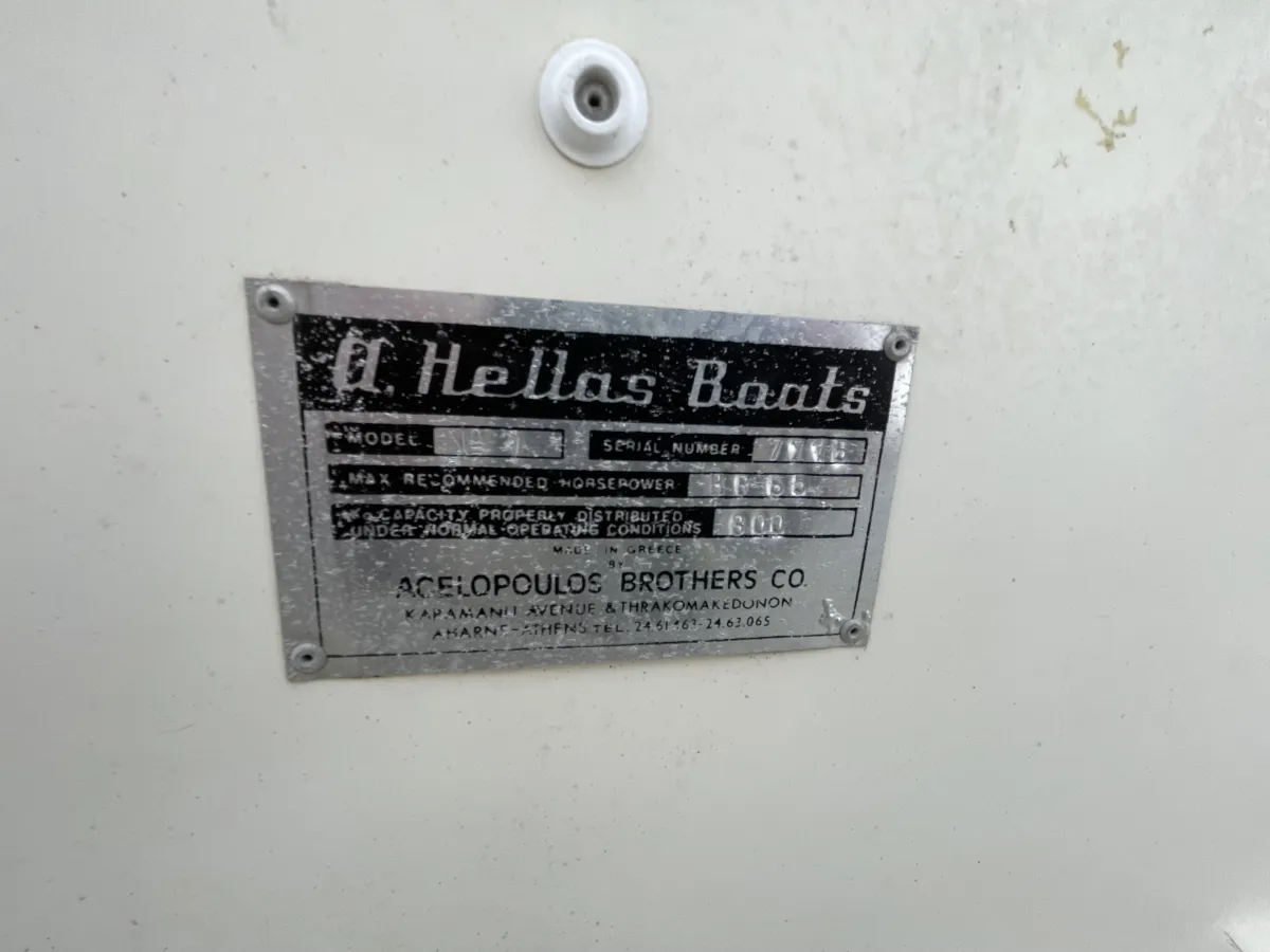 Polyester Speedboat A hellas 500