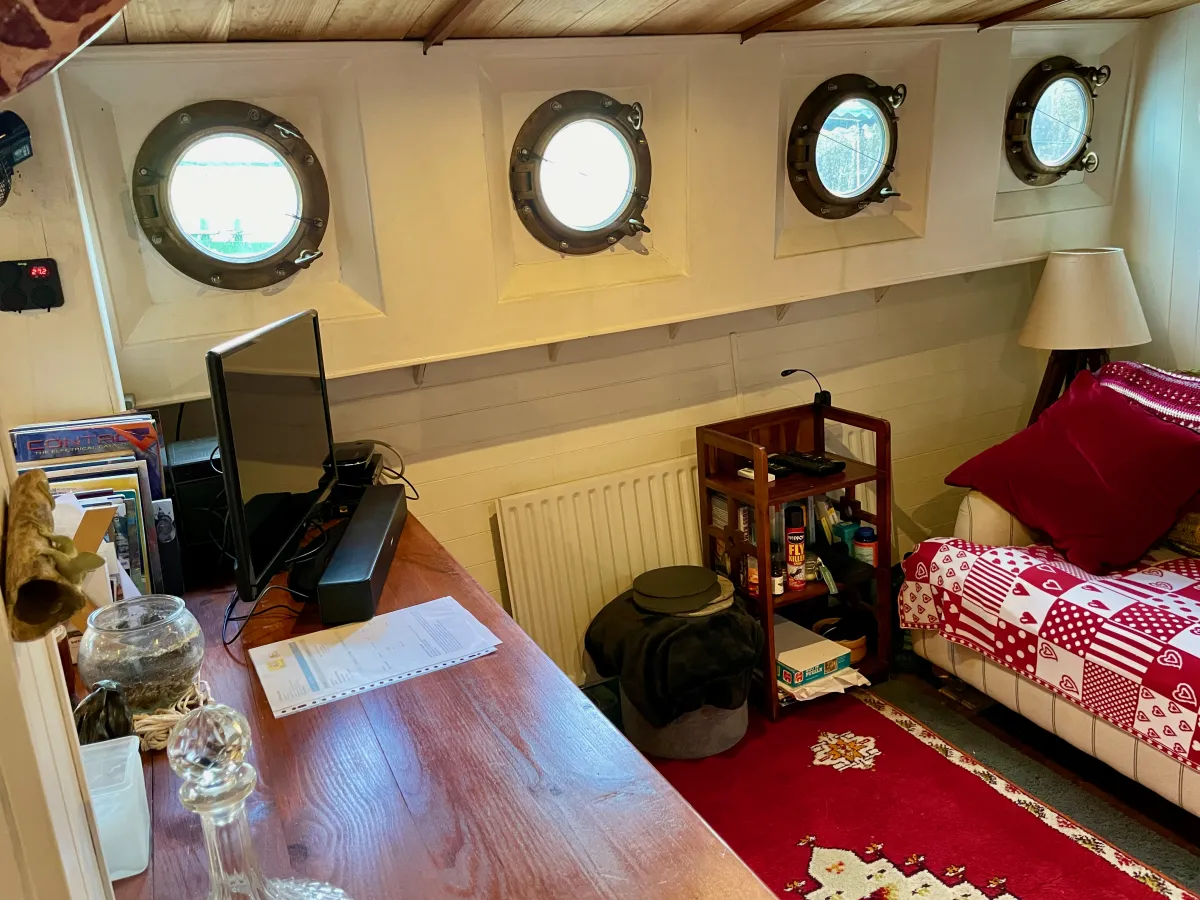 Acier Péniche Bateau-maison 2025